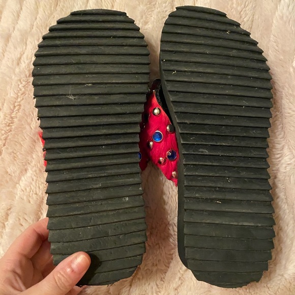 Custom Texas Rangers Flip Flops - Picture 3 of 6